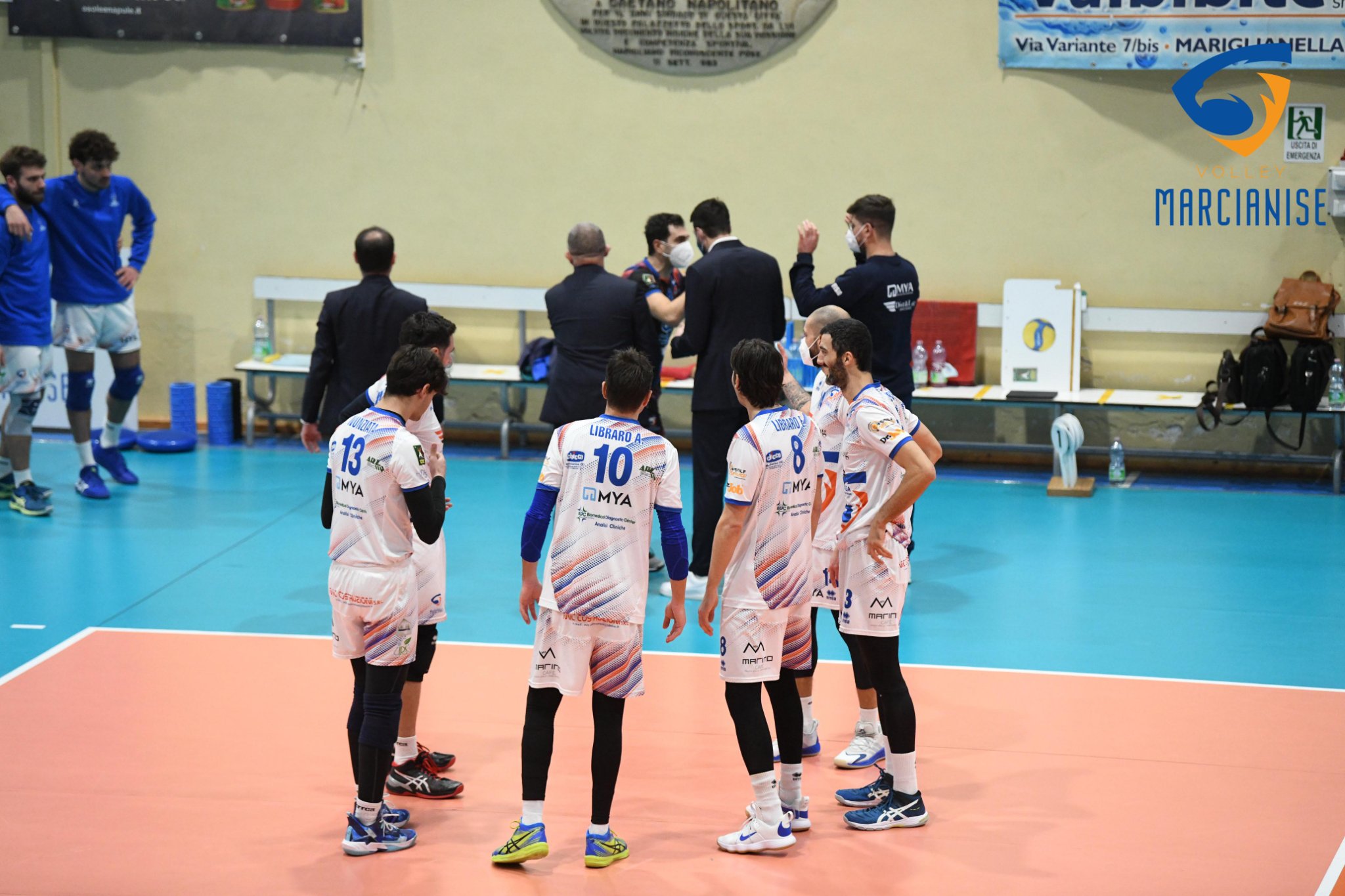 Il Volley Marcianise lotta alla pari contro Tuscania, ma cede 3-1