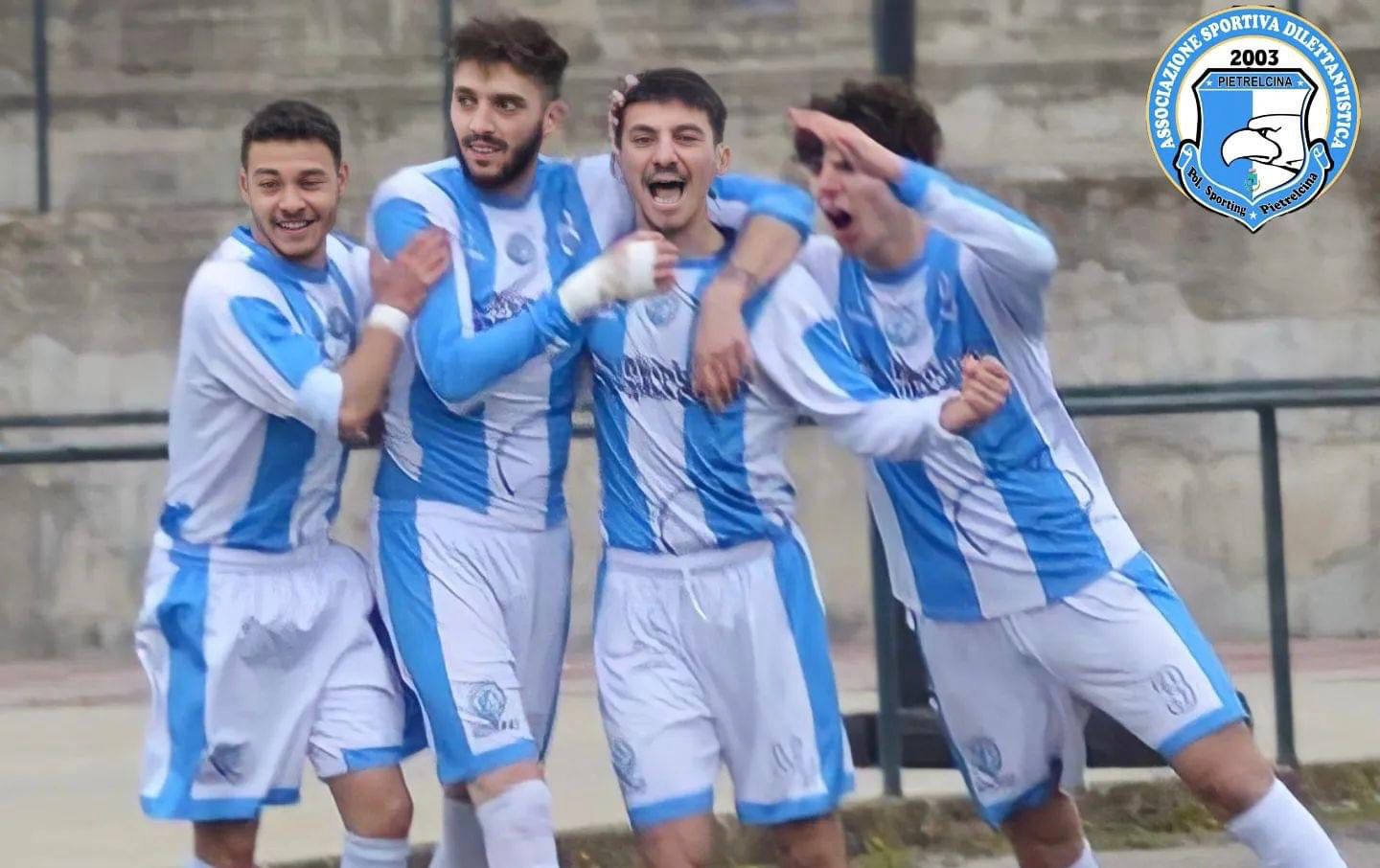 LO SPORTING PIETRELCINA TIENE IN VITA IL CAMPIONATO. Battuto il Teano: -6 dal Villa Literno