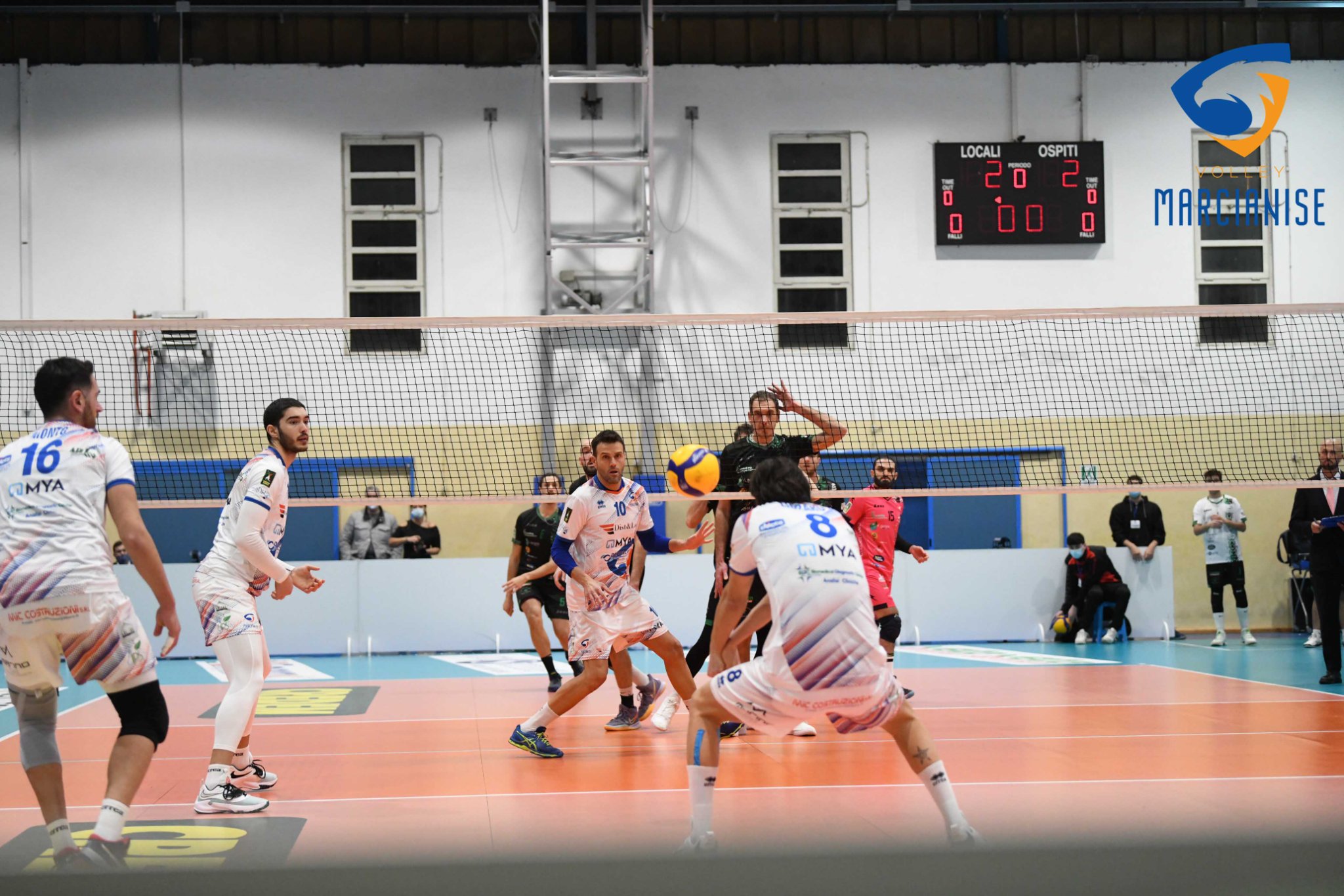 Un combattivo Volley Marcianise ci prova in quel di Palmi, tie-break sfiorato