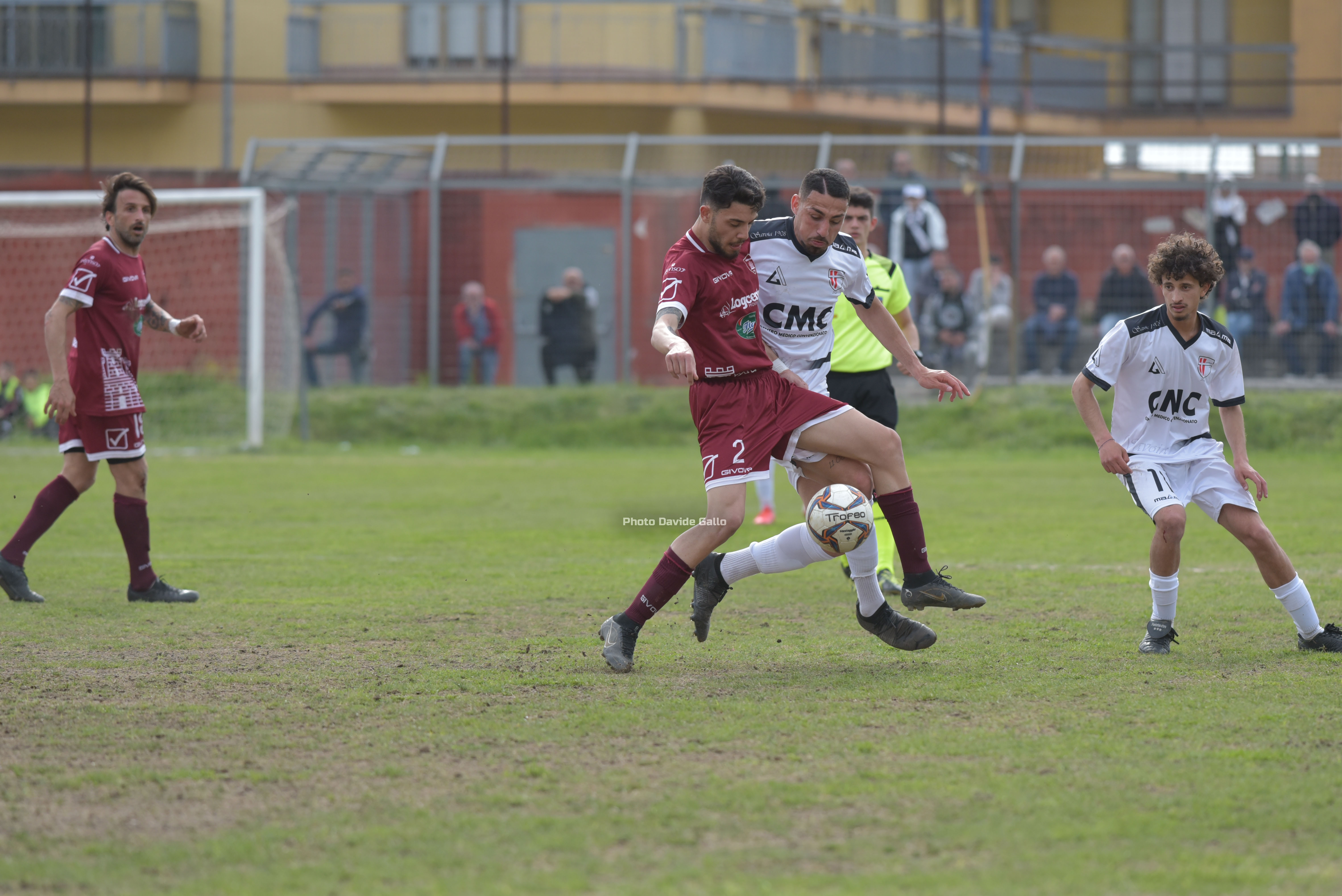 Viscovo in azione contro il Savoia (Foto Davide Gallo)