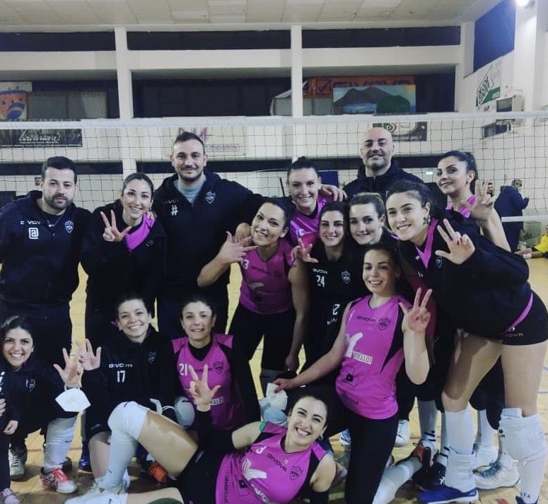 Quattro set di fuoco consegnano alla Icarus Marcianise la terza vittoria consecutiva