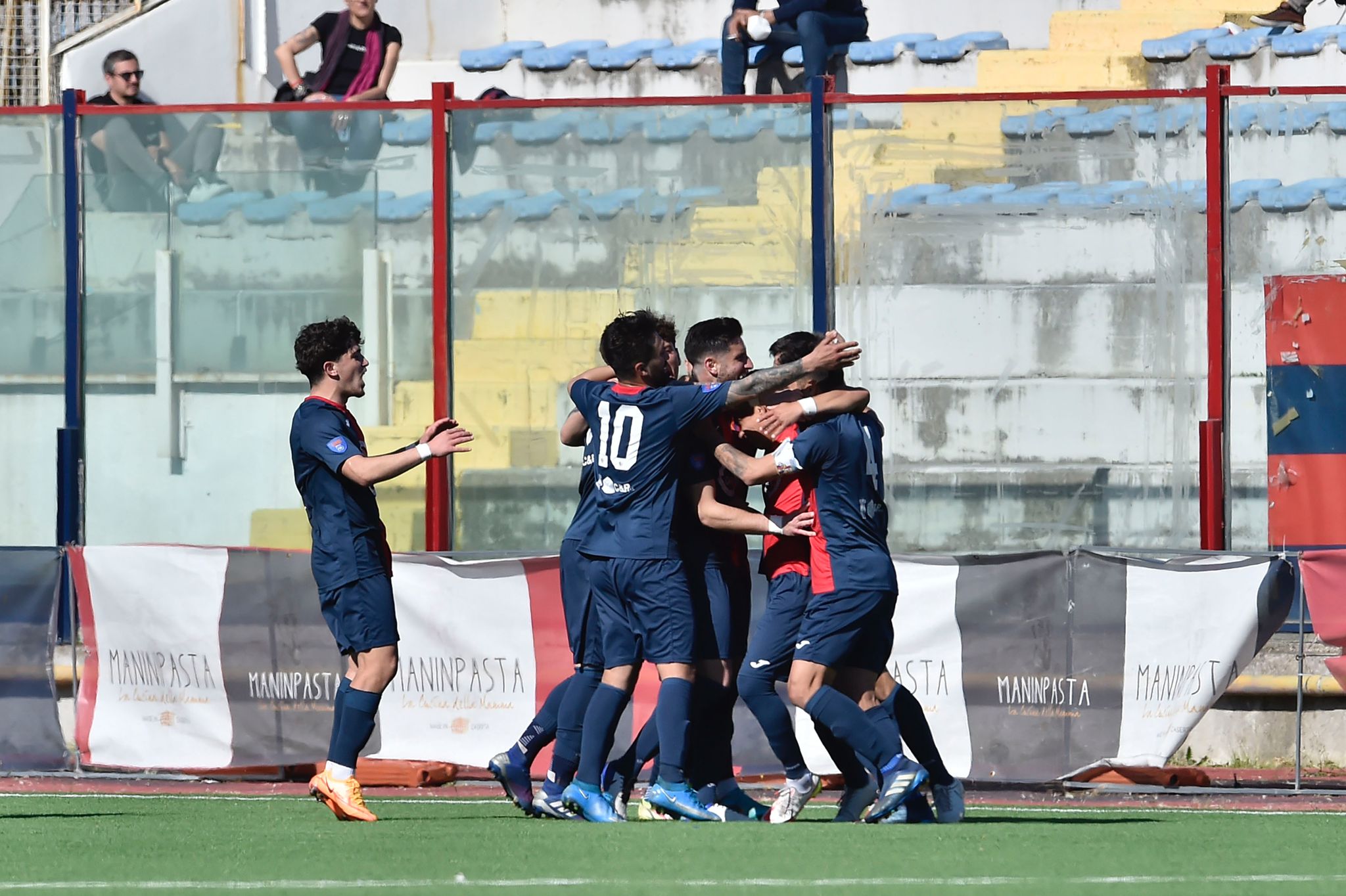 CASERTANA, ALTRA SCONFITTA INTERNA. Francavilla nuovamente corsaro al Pinto, falchetti ko