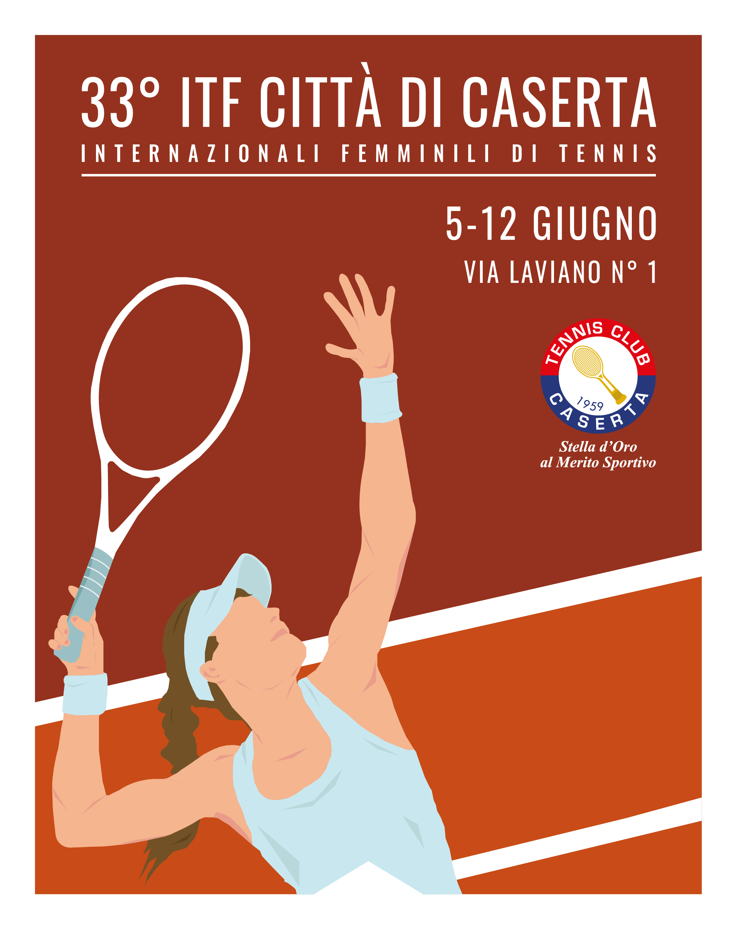 Sabato prossimo la presentazione degli Internazionali femminili di tennis di Caserta