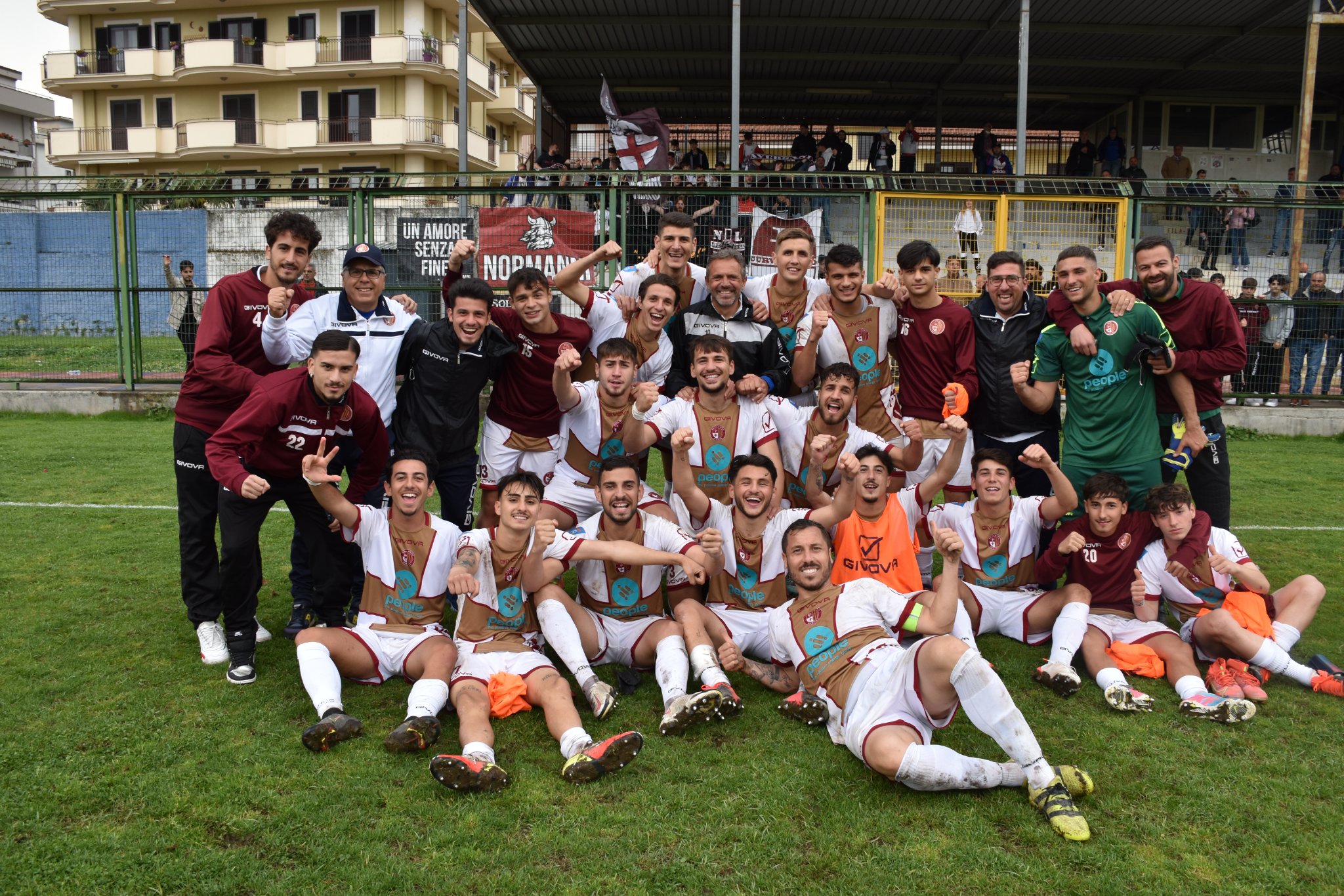 MAGNIFICO REAL AVERSA! Successo in rimonta sul Cittanova per i giovani terribili di Sannazzaro