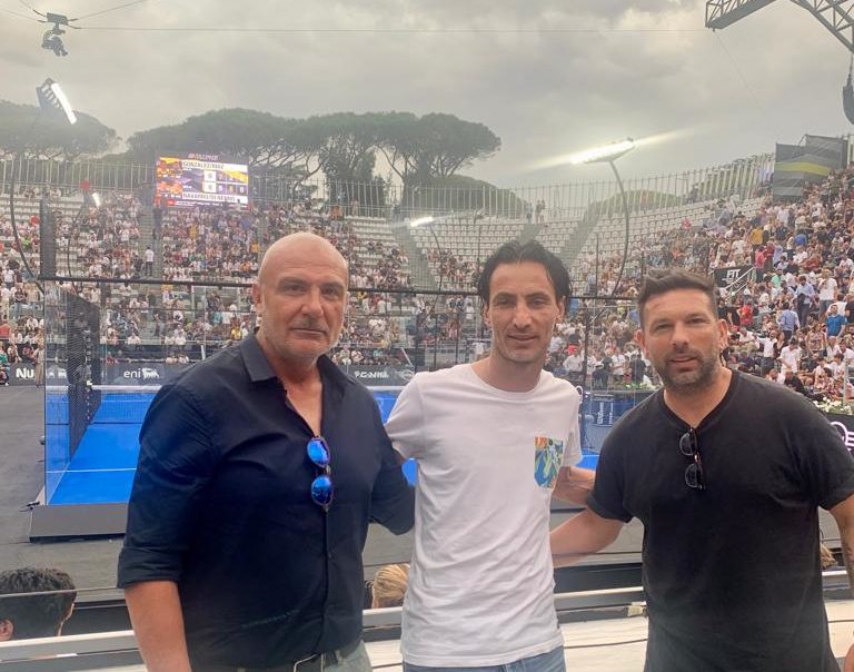 SEMPRE PIÙ PADEL. Caserta all’Italy Major Premier Padel di Roma con Fava, Ricciardi e Paduano
