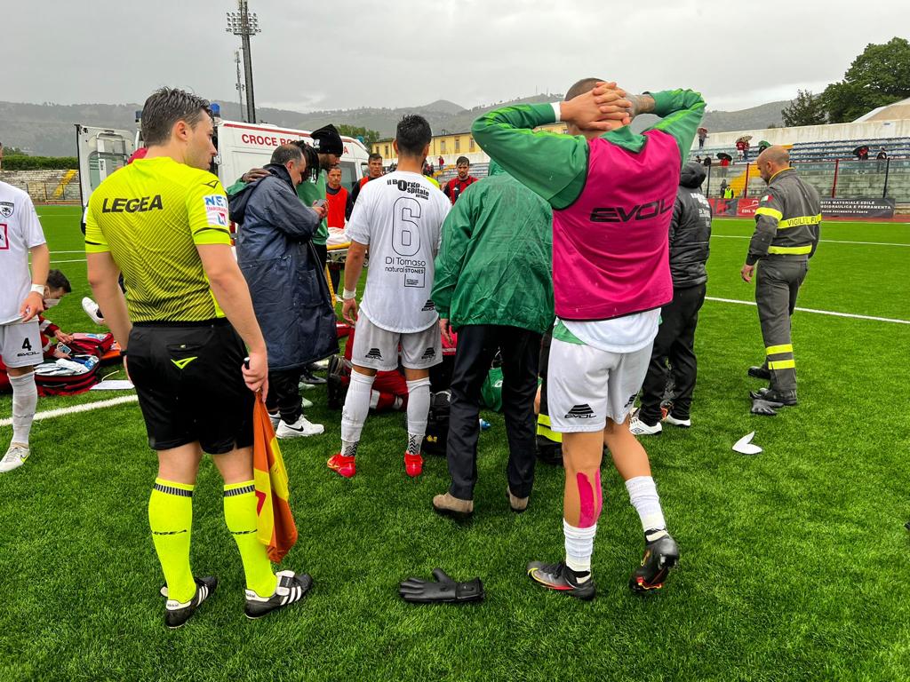 LA CASERTANA PER KAPUSTINS. Il fair play dopo la paura: “Vladislavs siamo tutti con te”