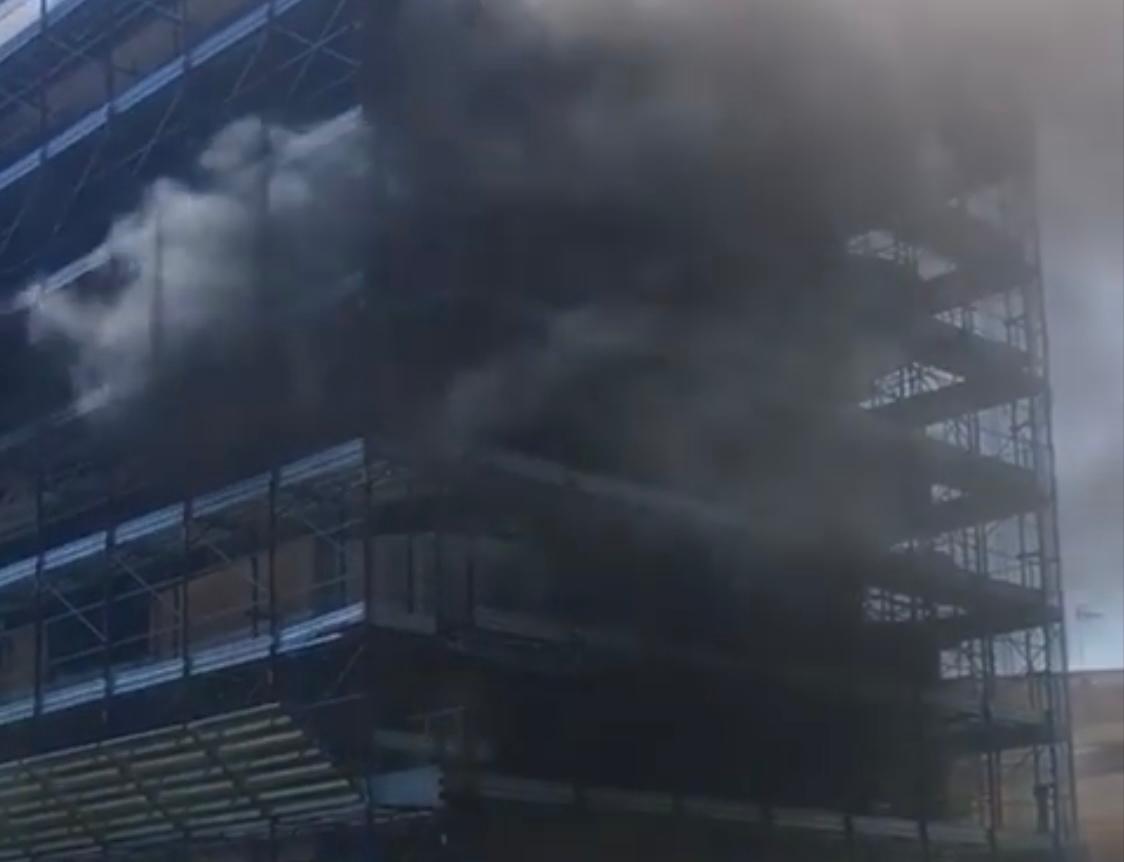 L'incendio al palazzo di Celio