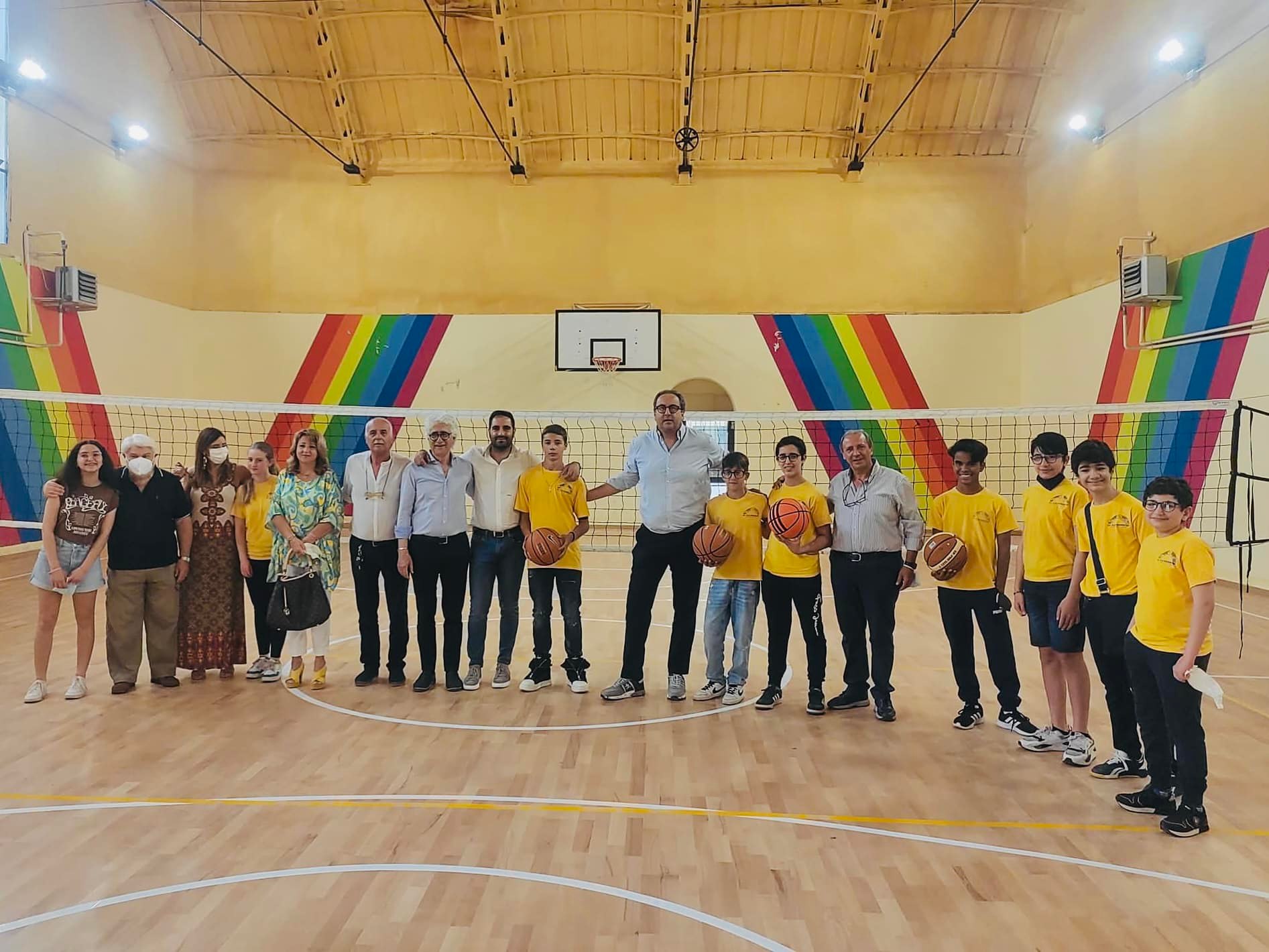 RIAPERTA LA PALESTRA ALLA SCUOLA MAZZOCCHI. A S. Maria C.V. torna a vivere un luogo di sport per tutti