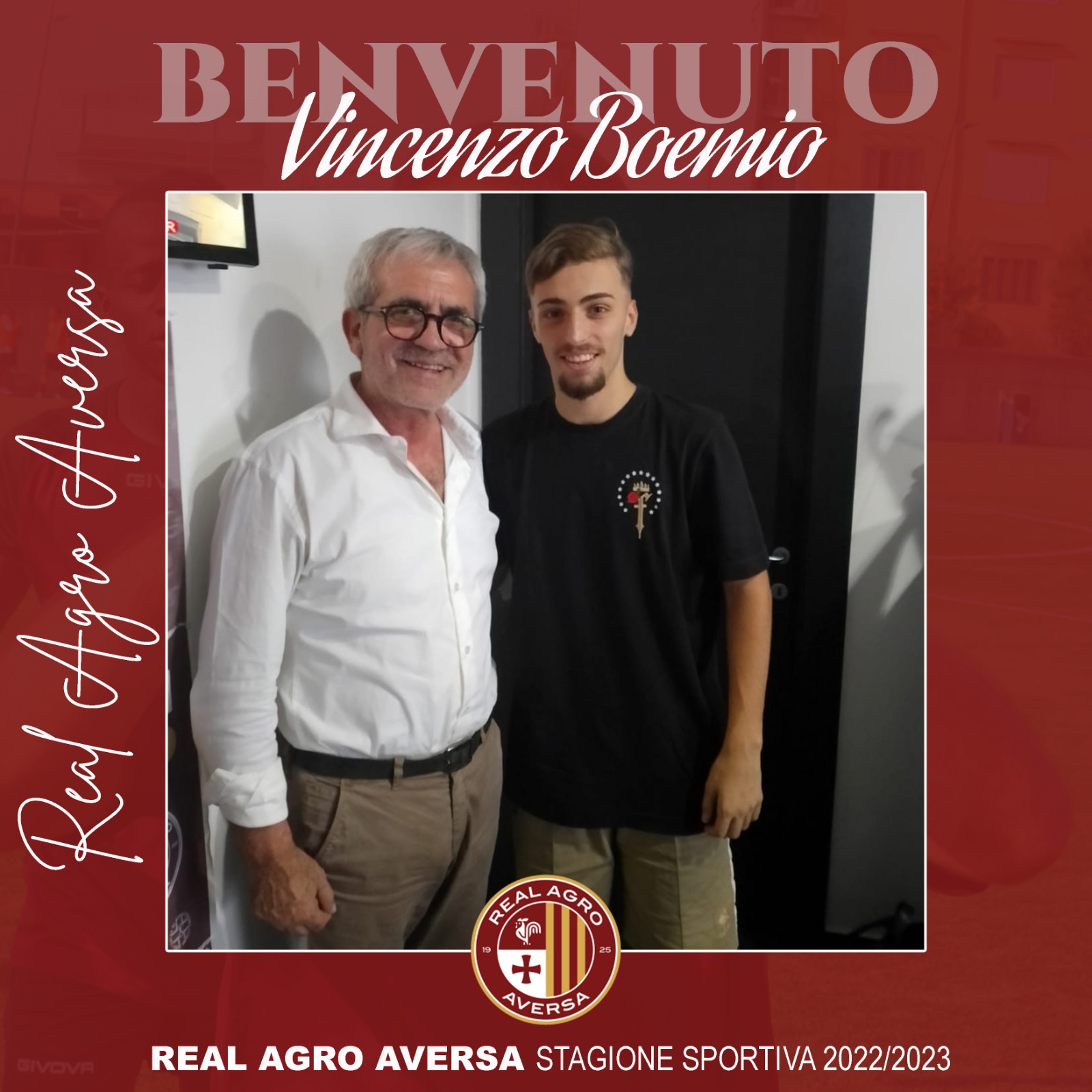 Primo rinforzo per l’Aversa che pesca un promettente difensore dalla Caivanese