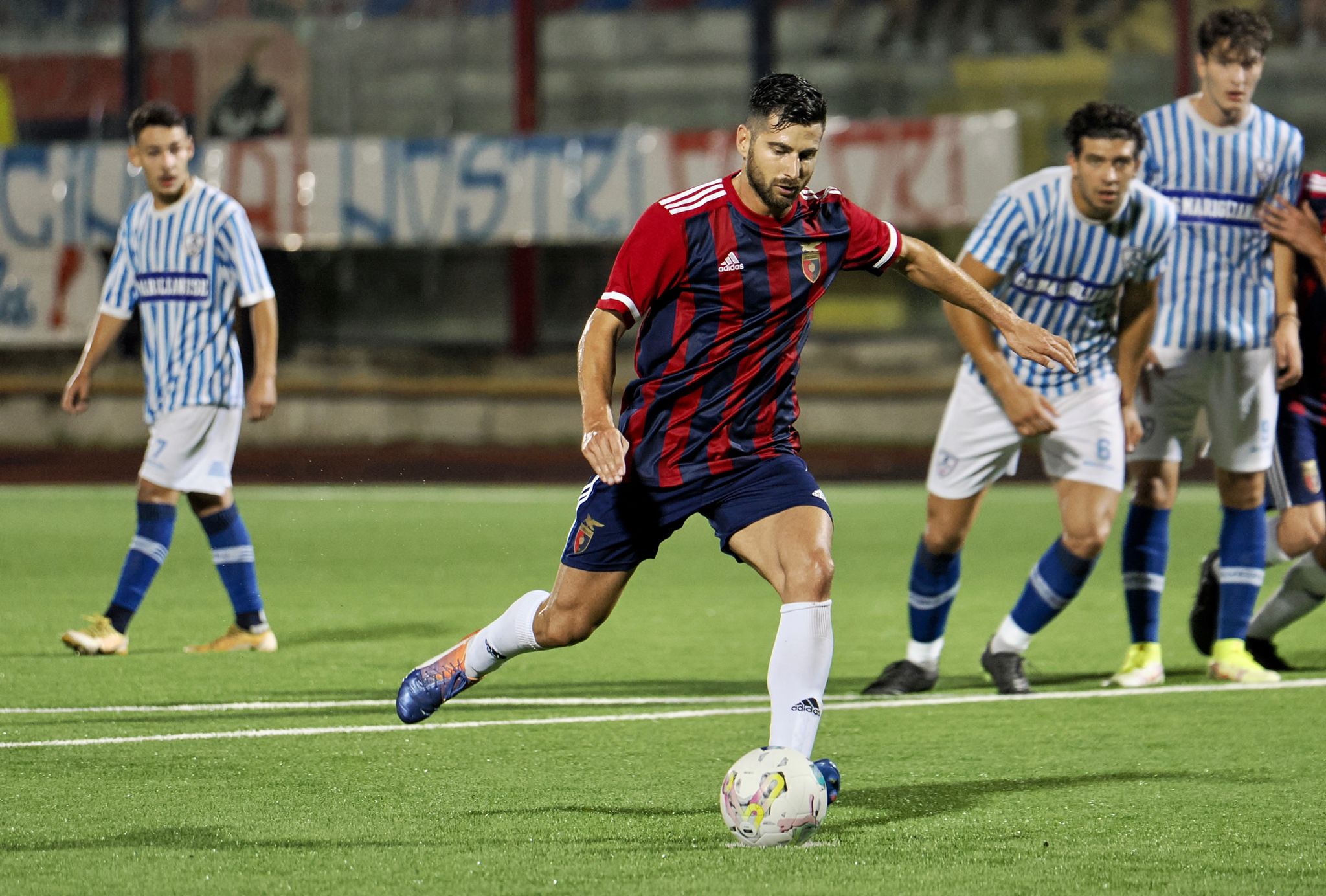 Turchetta subito in gol (Foto Giuseppe Scialla)
