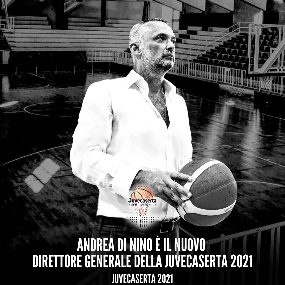 Andrea Di Nino nuovo direttore generale della Juvecaserta: “Ripartire dalla storia per costruire un nuovo modello sportivo per il territorio”