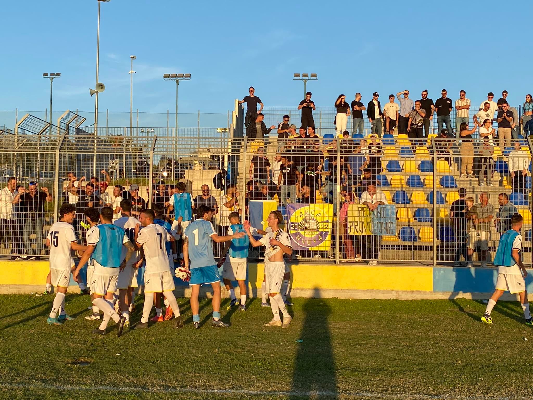 LA SESSANA VOLA. Vittoria e sorpasso dei gialloblù ai danni della Virtus Afragola