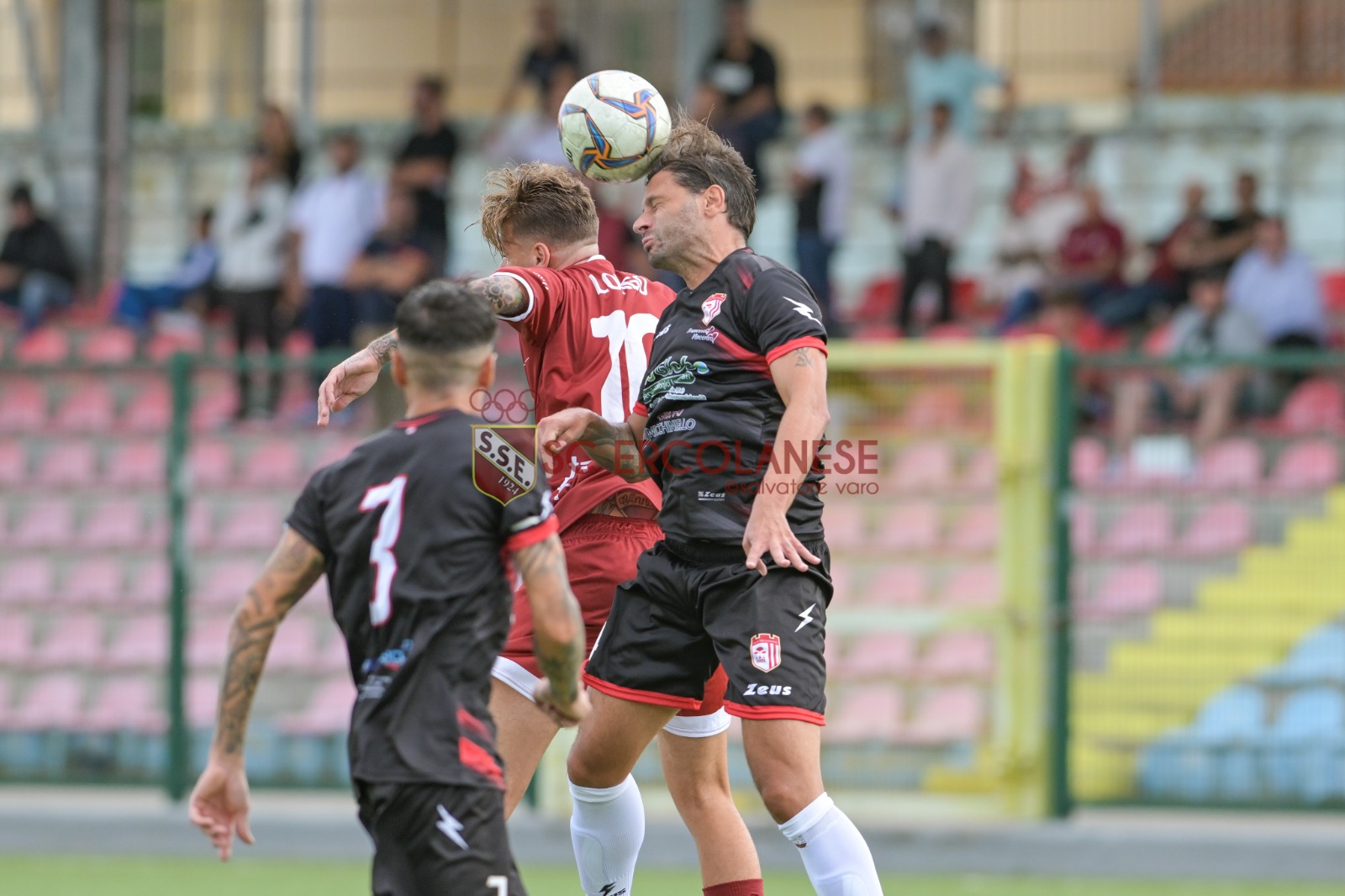 VILLA LITERNO SUPERLATIVO. Domato lo Sporting Ercolano, i biancorossi al terzo posto