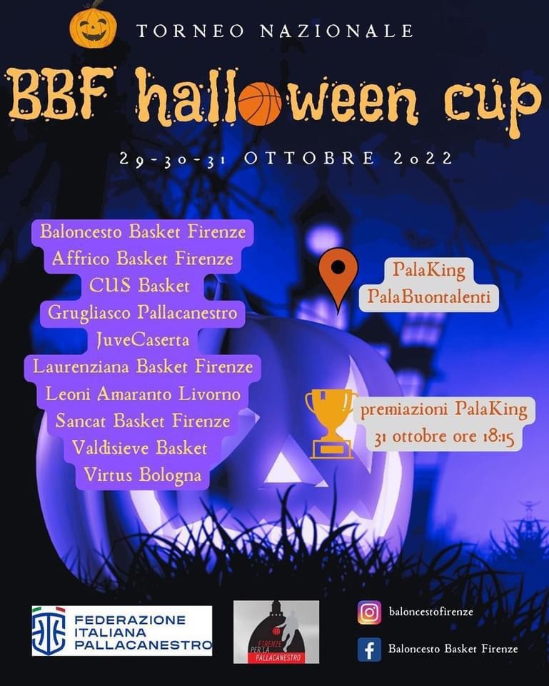 Gli ‘aquilotti’ della Juvecaserta alla BBF Halloween Cup