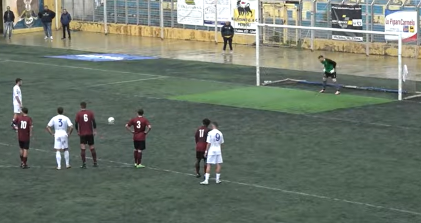 Rigore in Licata-Real Aversa