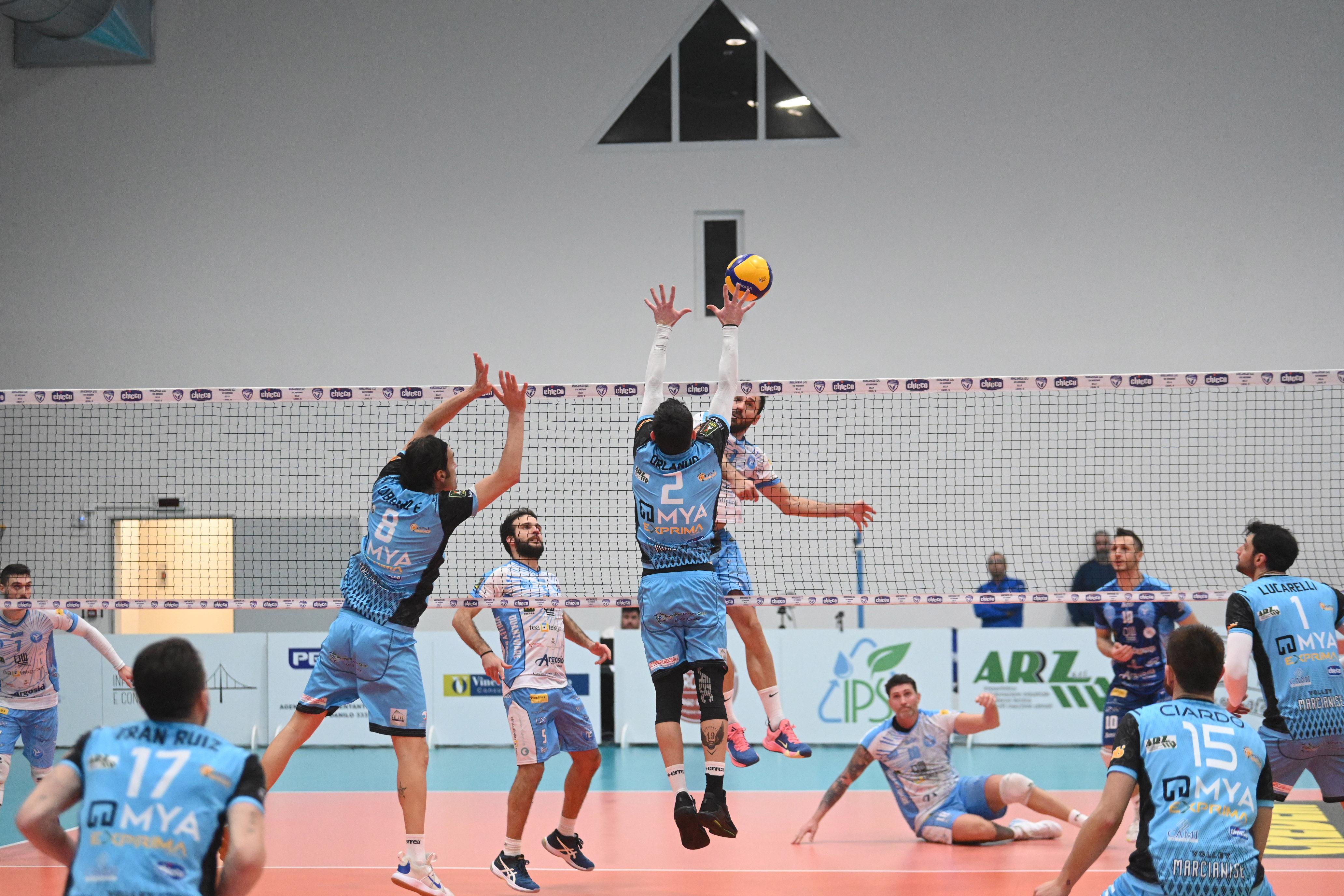 Il Volley Marcianise ci prova ma la SMI Roma si impone in quattro set