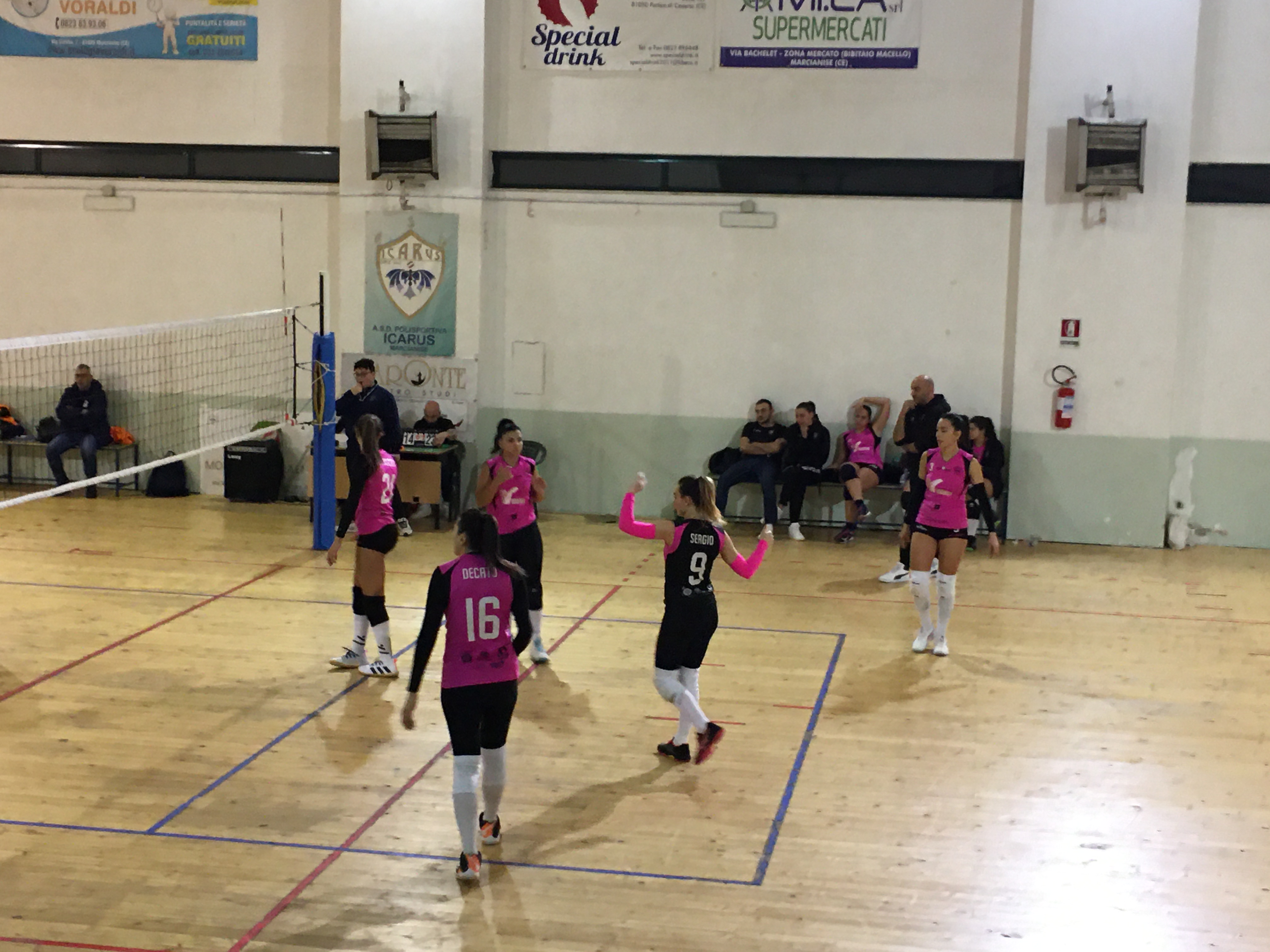 Icarus Marcianise, direzione Mercato San Severino. Sfida con la Smilers San Lorenzo a caccia del bis