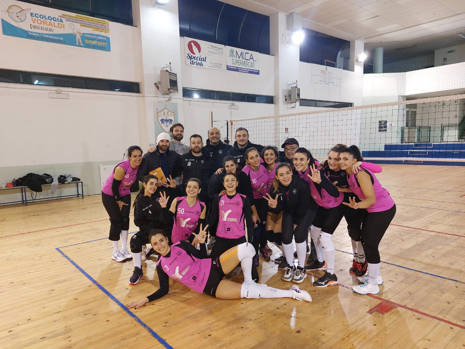 Show Icarus Marcianise! 3-1 alla corazzata Academy Oasis Ricerca&Sviluppo e arriva la terza vittoria consecutiva