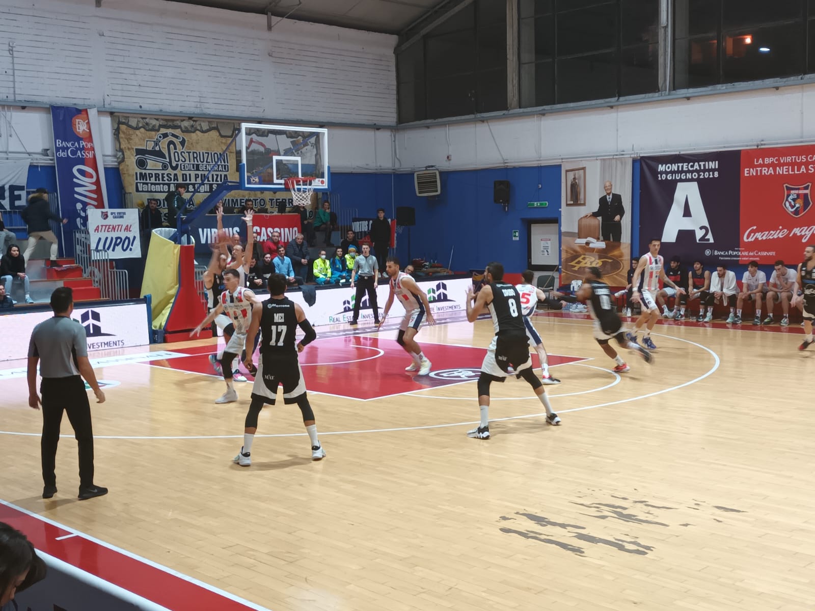 DOPO OTTO VITTORIE DI FILA. La Blè Decò Juvecaserta cade sul campo della Virtus Cassino