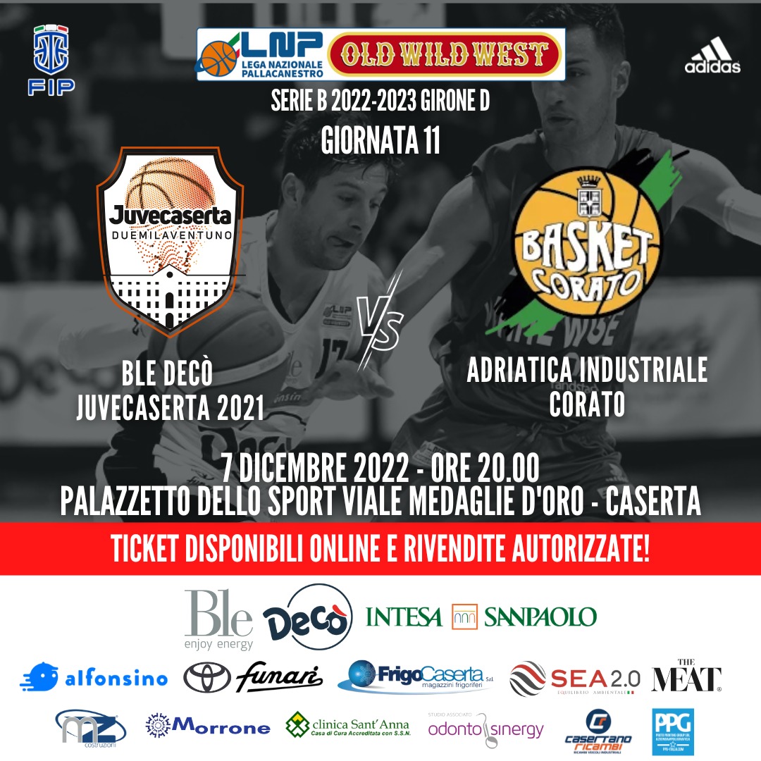 La Ble Decò Caserta ospita Corato, coach Luise: “Avversario di talento, vietati cali di concentrazione”