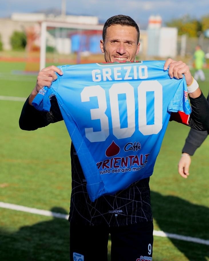 CLASSIFICA MARCATORI DI ECCELLENZA DOPO LA 24^GIORNATA DEL GIRONE A. Orazio Grezio da record, Carnicelli per la rinascita biancoscudata