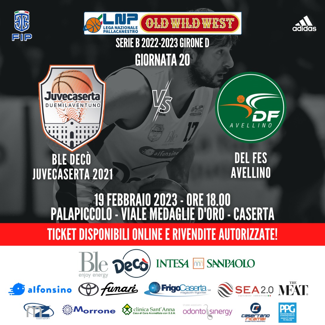 IL DERBY DI DOMENICA. Avellino al Palapiccolo, la Juvecaserta vuole allungare la serie positiva