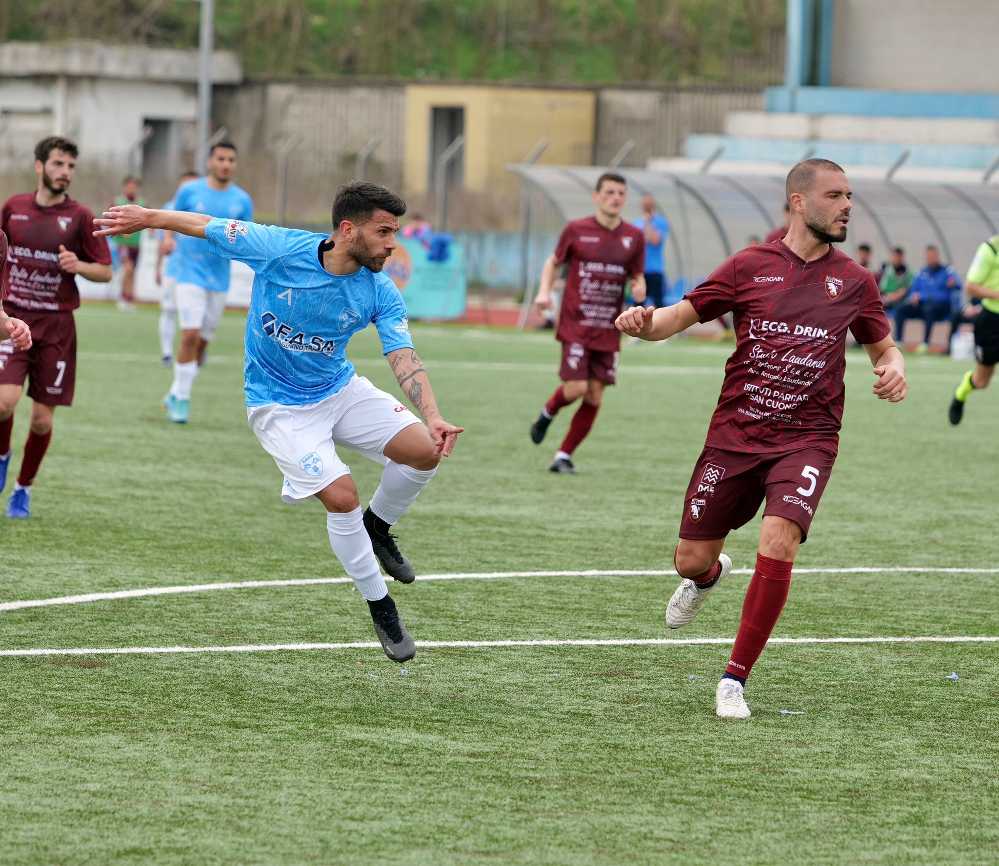 L’ALBANOVA È UN RULLO COMPRESSORE. Battuta l’Acerrana ma l’Ischia consolida il +4