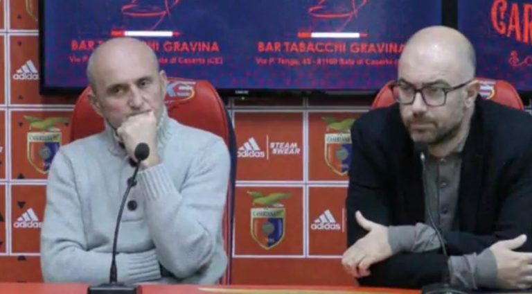 LA CASERTANA RIPARTE SUBITO D Agostino Si Tiene Stretti Cangelosi 