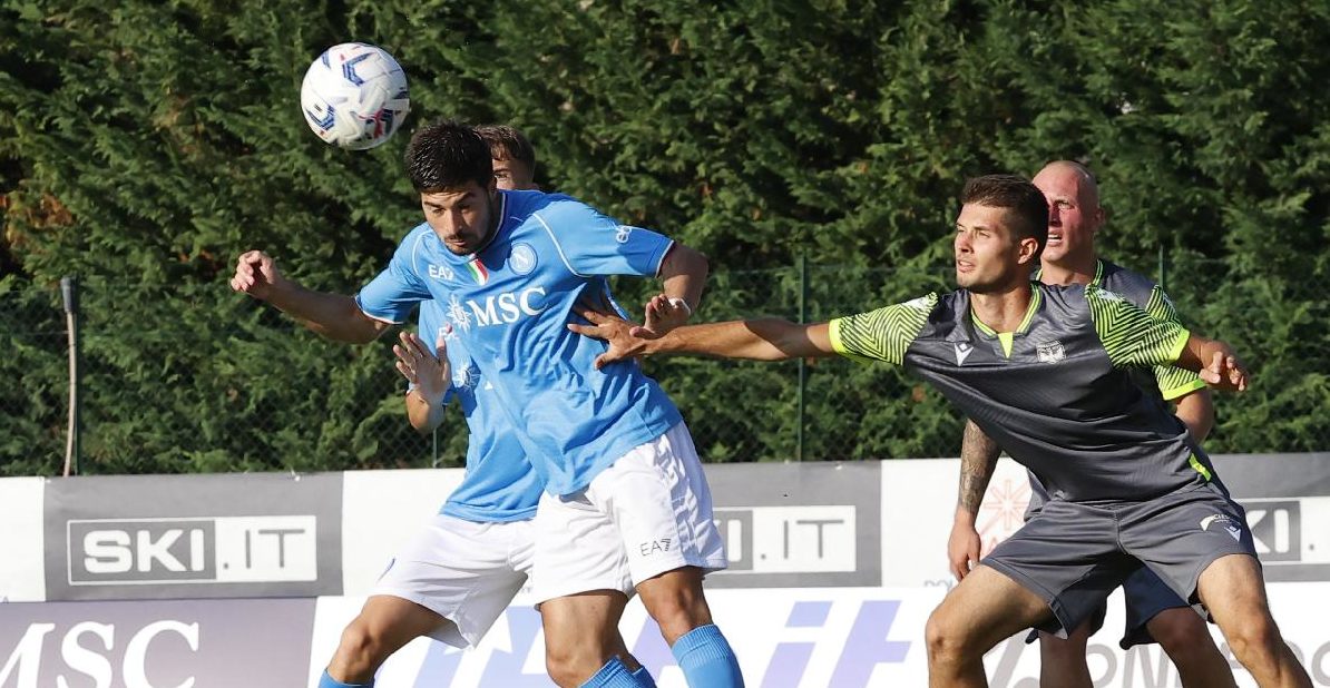 CIOFFI IN GOAL COL NAPOLI. Il casertano segna in amichevole: Rudi Garcia lo applaude