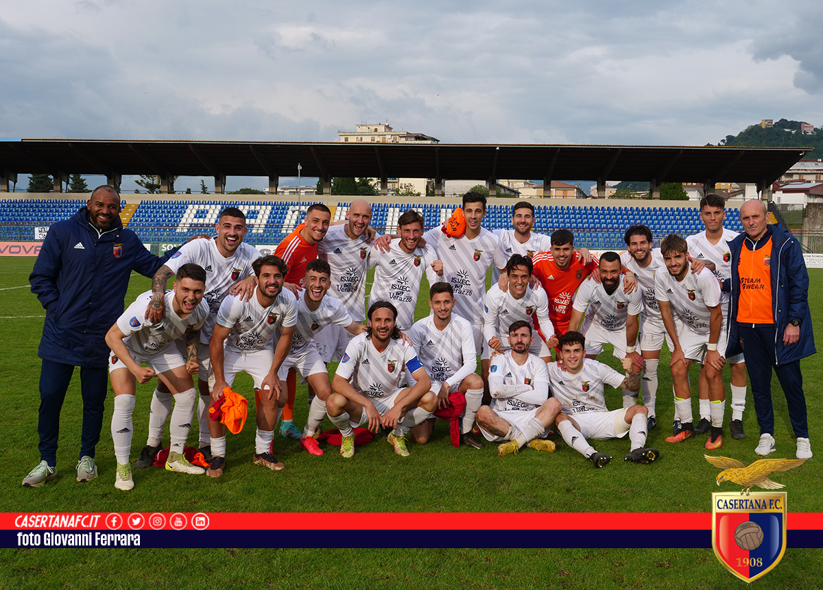 CASERTANA, È TEMPO DI DIRE GRAZIE. Salutano tanti eroi della vittoria dei play-off