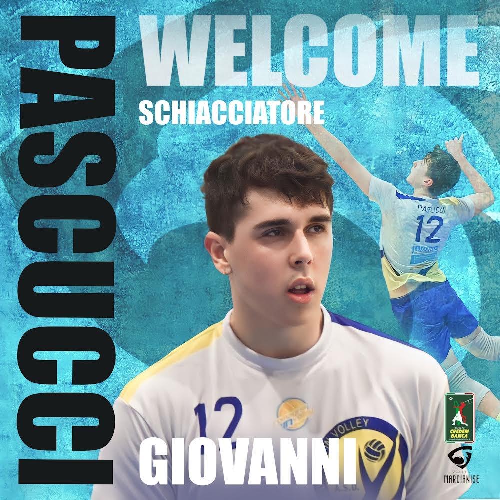 TALENTUOSO SCHIACCIATORE. Il giovane Pascucci per il Volley Marcianise: “Convinto dal loro progetto. In campo per crescere e dare tutto”