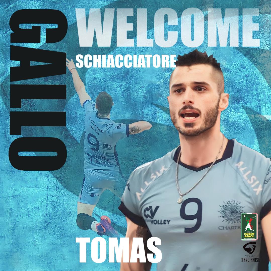 IL RITORNO IN ITALIA. L’esperienza di Tomas Gallo per il Volley Marcianise: “Felice della scelta. Daremo filo da torcere a tutti”