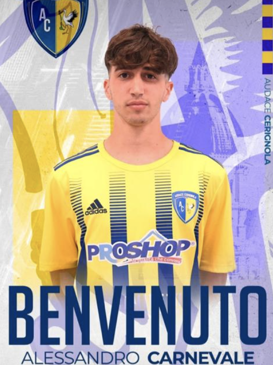 LA GRANDE OCCASIONE. Per Alessandro Carnevale si spalancano le porte della serie C