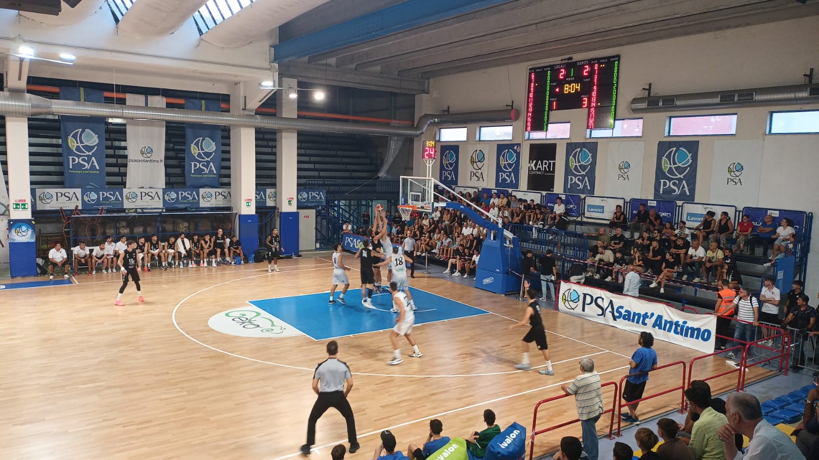 Caserta si arrende alla Geko Sant’Antimo, bianconeri fuori dalla Supercoppa