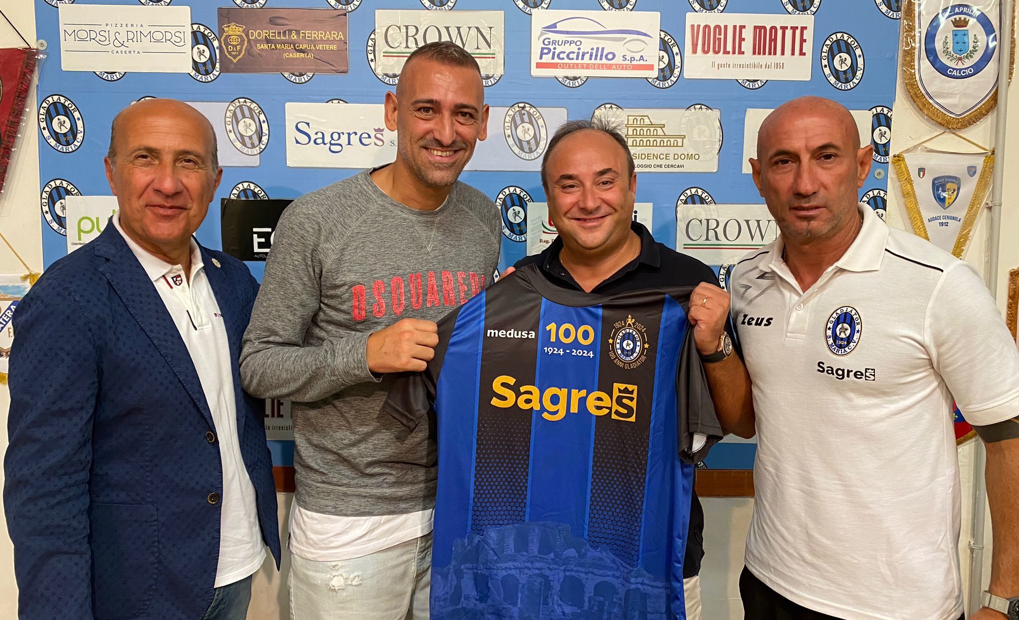 Luigi Castaldo presentato dal Gladiator