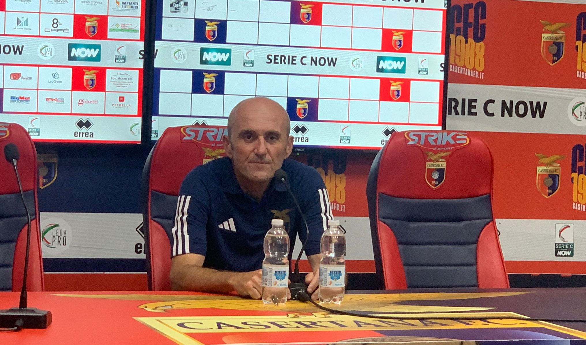 CANGELOSI EMOZIONATO. Il plauso: “Ringrazio i tifosi di Caserta. Vedere il Pinto pieno è una grande vittoria”