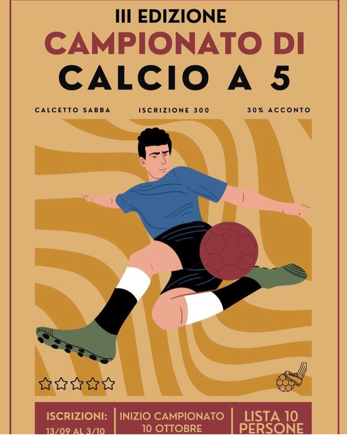III campionato di calcio a 5, al via le iscrizioni al Maddaloni ‘Calcetto Sabba’