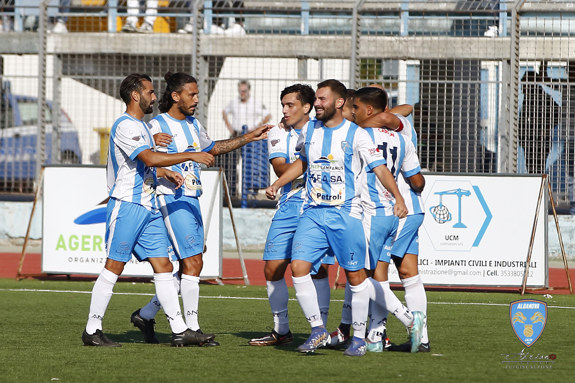 L’ALBANOVA VOLA! Tris all’Ercolanese, biancoazzurri all’assalto delle prime