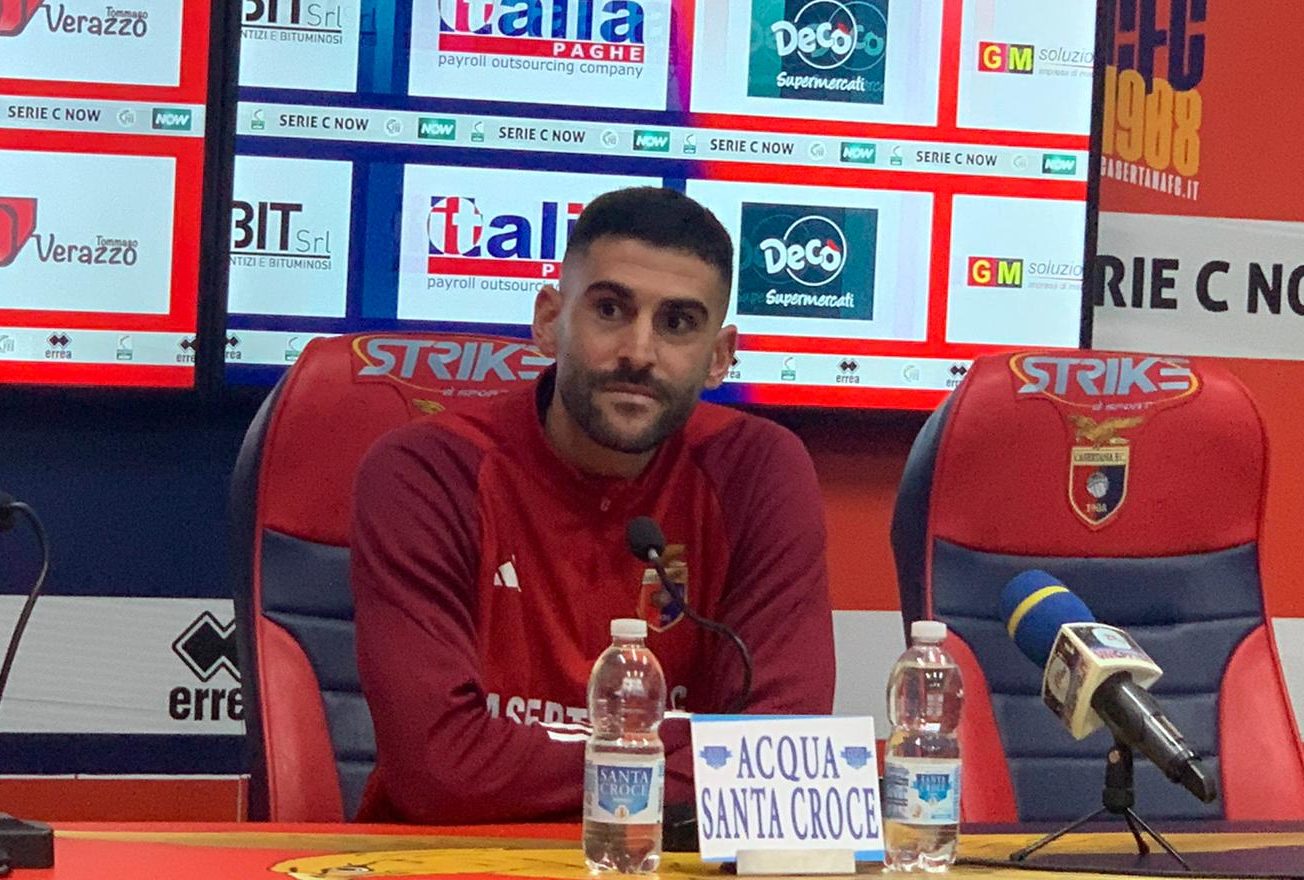 EUFORIA CASERTANA. Calapai: “Tramutati i fischi in applausi grazie al lavoro. Il goal mi rende felice”