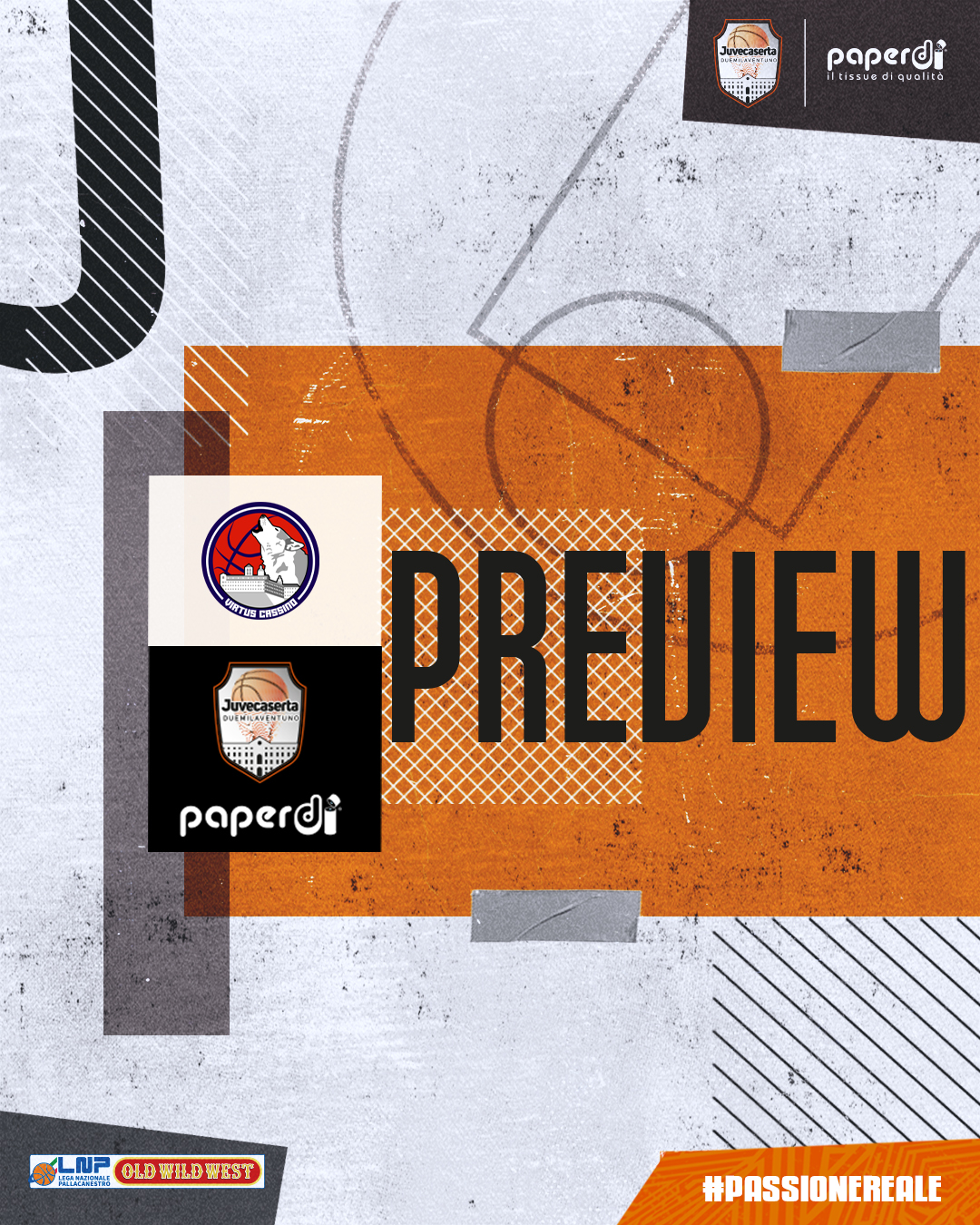 NEL TURNO INFRASETTIMANALE. Juvecaserta a Cassino in cerca delle prime conferme