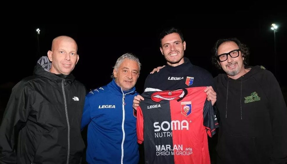 NUOVO ACQUISTO REAL ARIENZO. Firma un ex Casertana: debutterà col Mondragone City