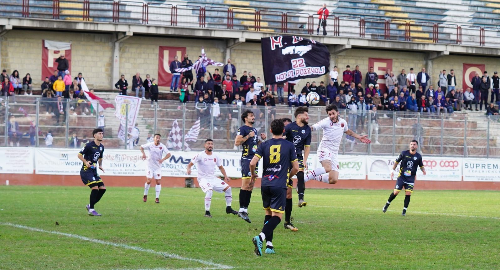 IL CASTEL VOLTURNO PERDE A POZZUOLI. Vantaggio con Percuoco, poi poker Puteolana