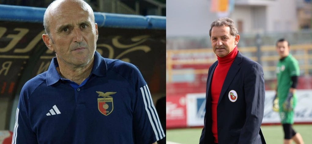 CANGELOSI CONTRO CANEO. Casertana-Turris e il duello tra i vice storici di Zeman e Gasperini
