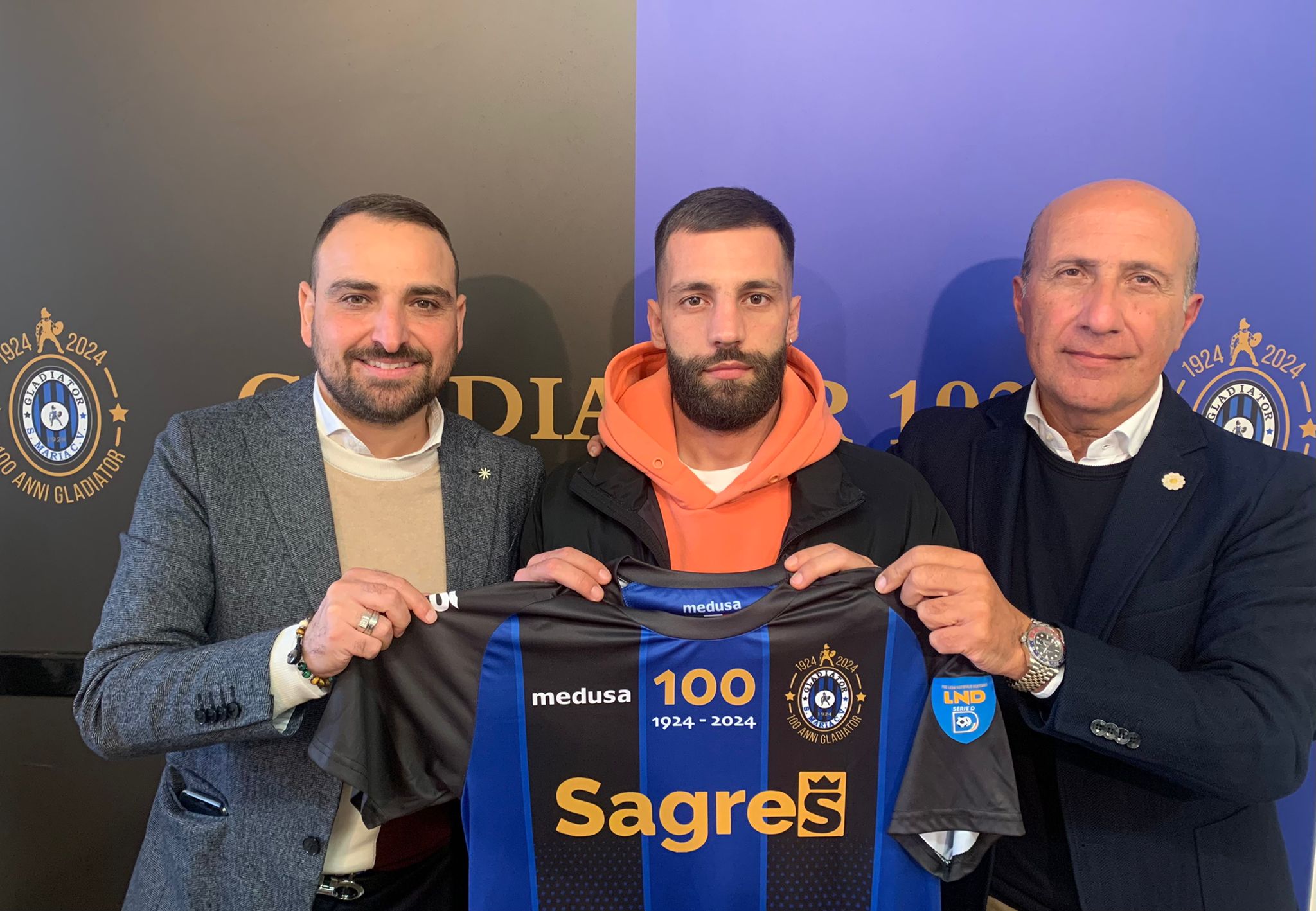 IL GLADIATOR RINFORZA IL CENTROCAMPO. Firma un ex Arezzo e Campobasso, scuola Bari