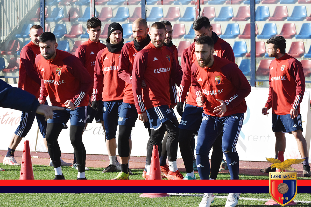 VERSO CASERTANA-MESSINA. Sono 23 i convocati di mister Cangelosi