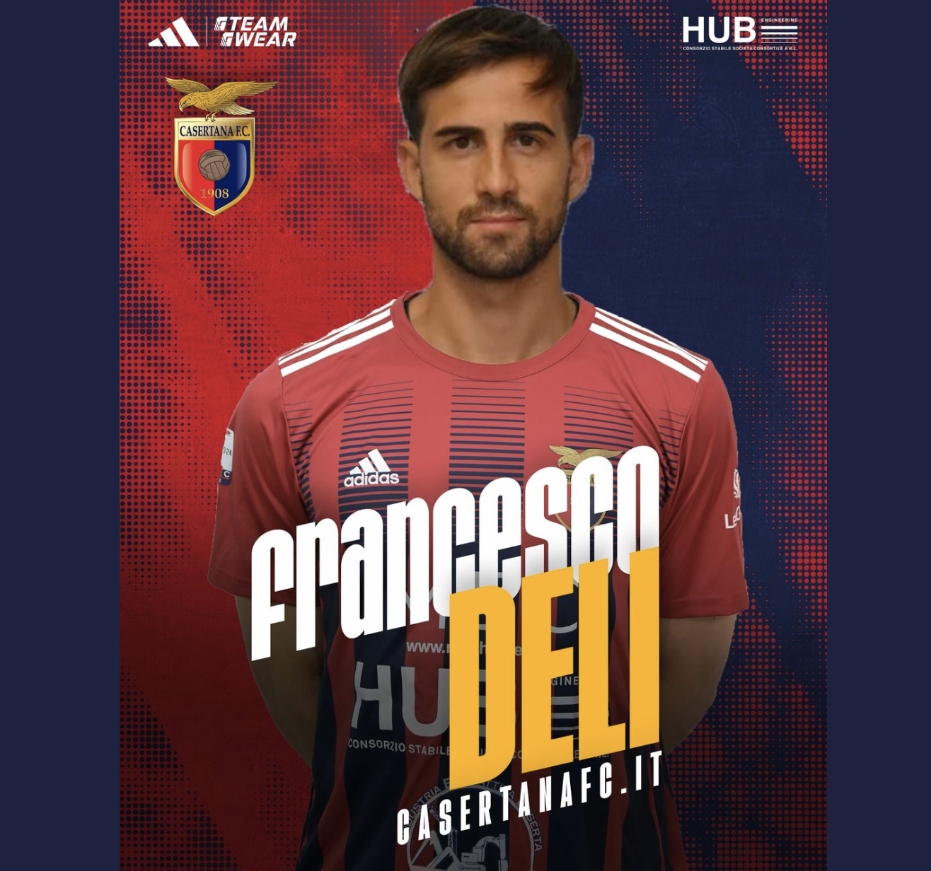 PRELEVATO DAL CATANIA. Arriva la firma, la Casertana ha un nuovo centrocampista