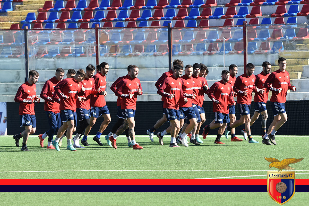 VERSO CASERTANA-MONTEROSI. Ecco la lista dei convocati di mister Cangelosi