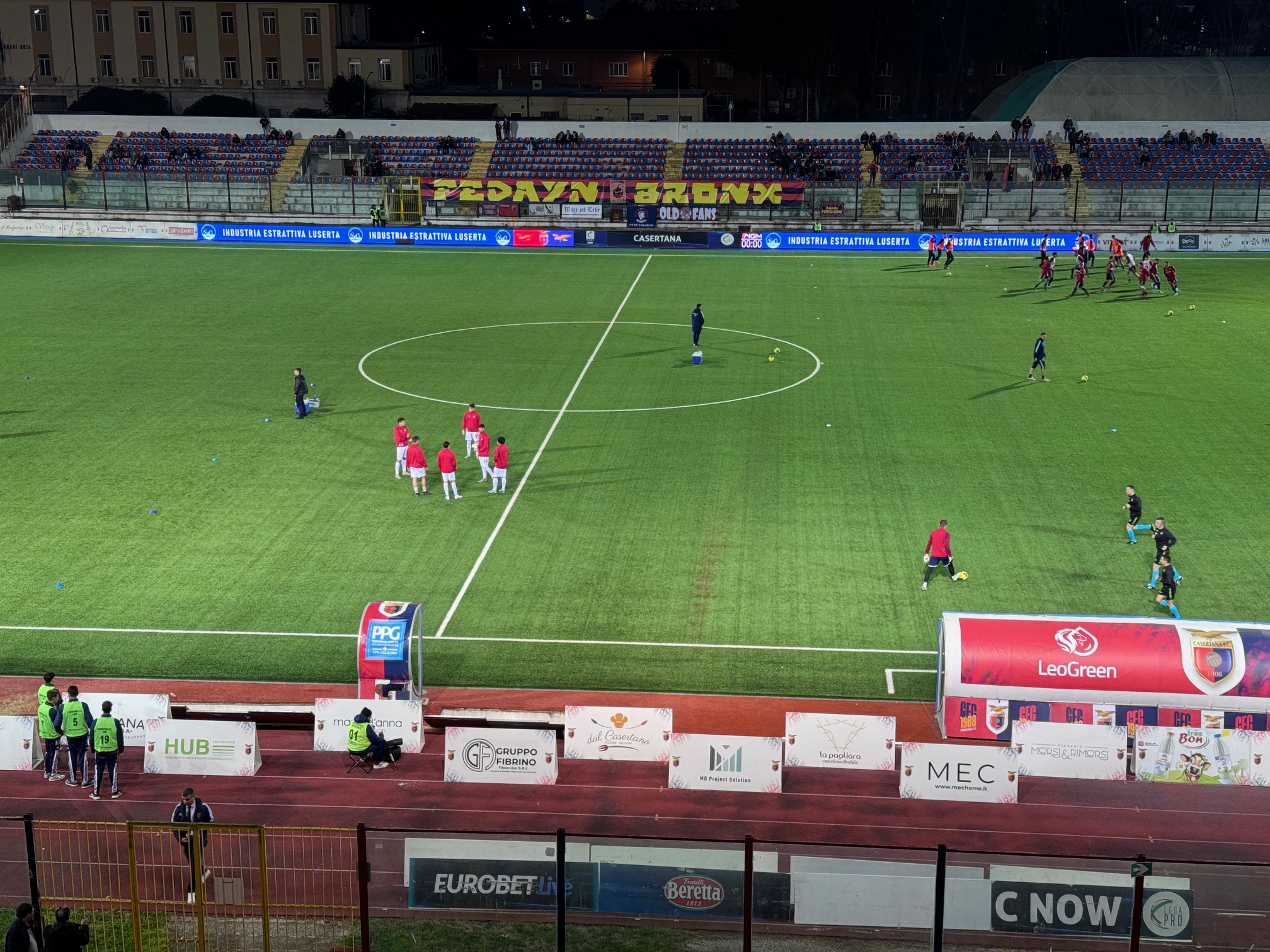 VITTORIA PAZZESCA. La Casertana rimonta due volte il Monterosi e poi vince allo scadere. Rileggi la diretta testuale