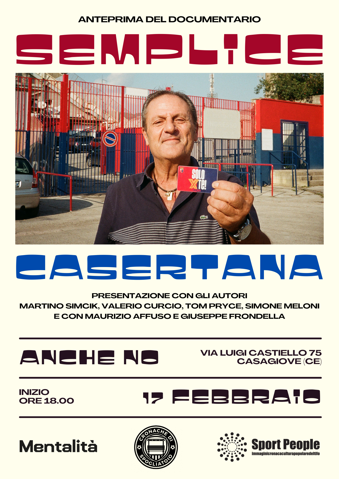 SABATO PROSSIMO LA PRESENTAZIONE. Storia e tradizione: ecco un documentario sulla Casertana e i suoi tifosi