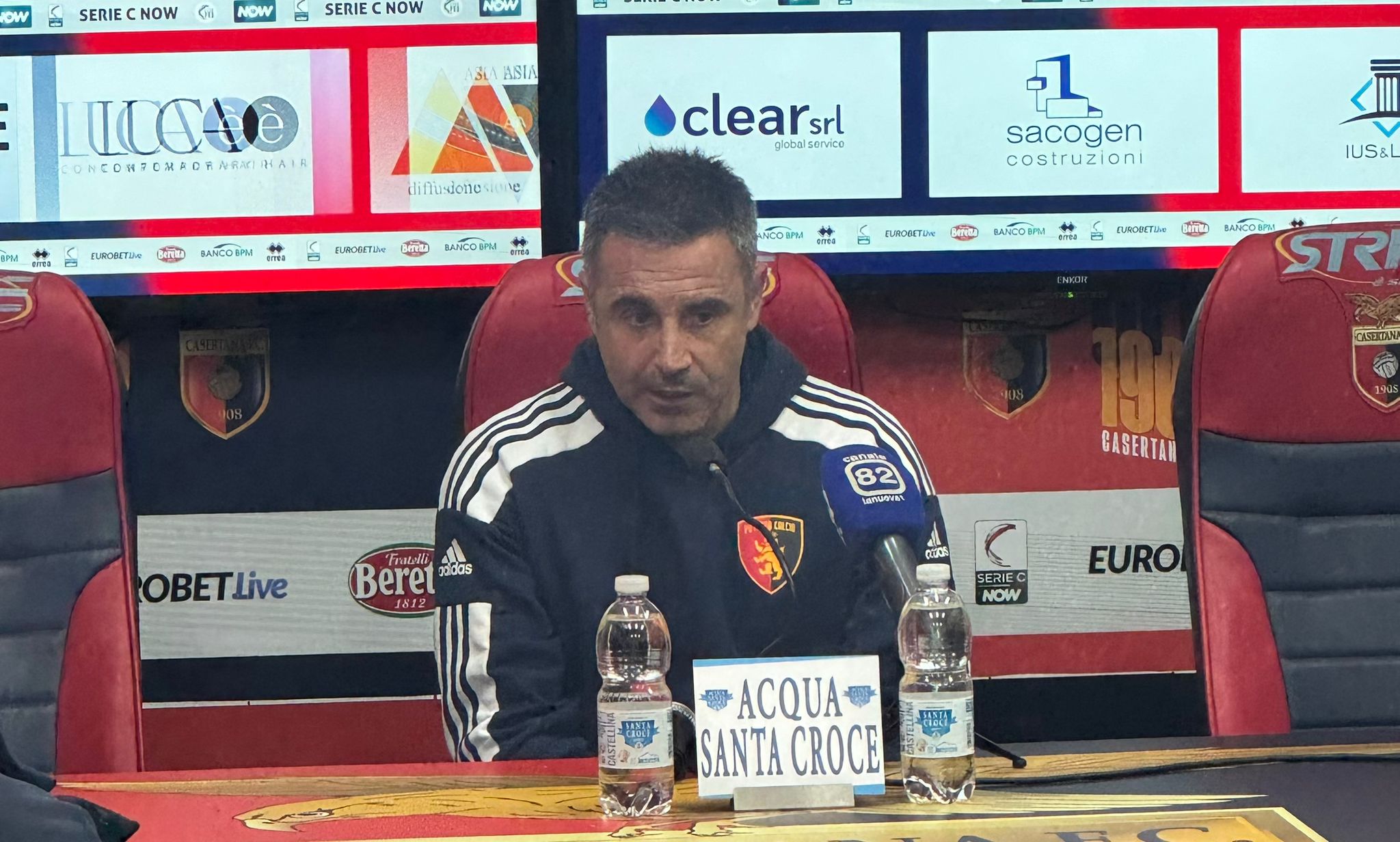 Casertana e Potenza finisce senza reti, i rimpianti di mister Marchionni: “Almeno un gol da convalidare. Loro in difficoltà, potevamo portare a casa più punti”